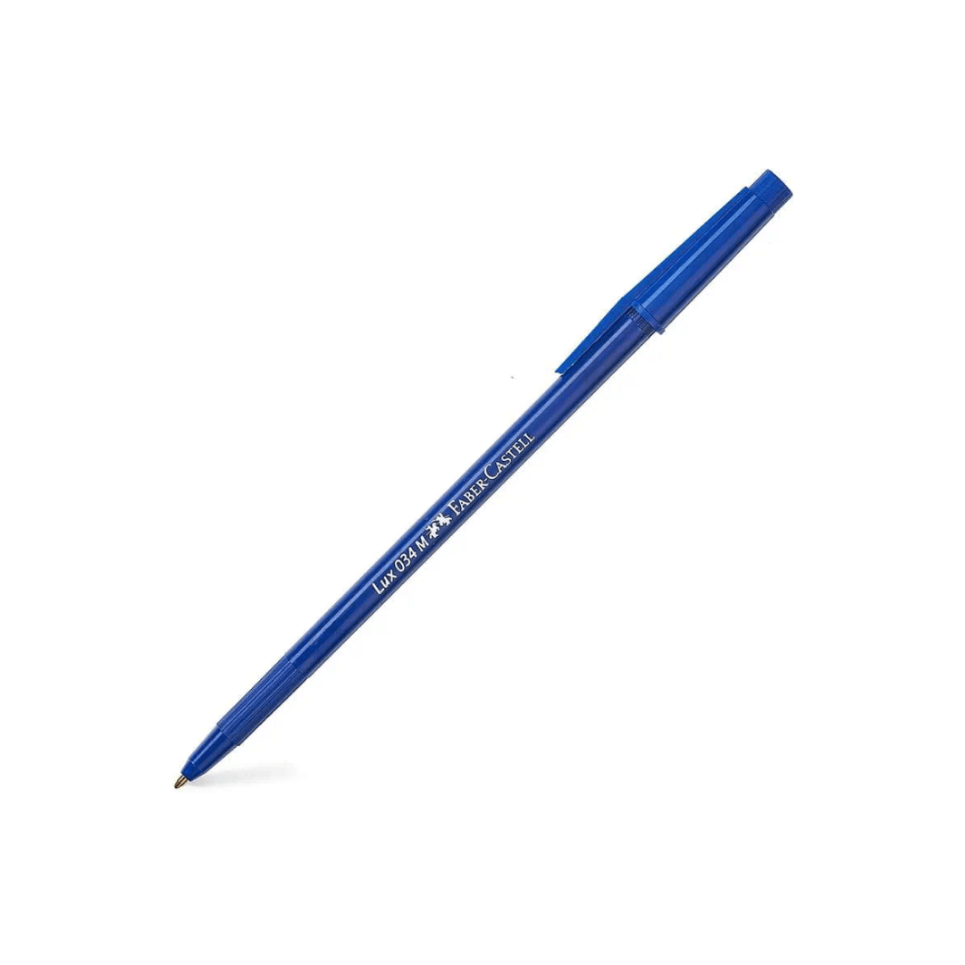 BOLIGRAFO FABER LUX 034 M AZUL