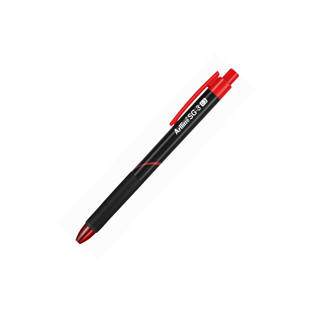 BOLIGRAFO RETRACTIL EGB SG88 0.5M ROJO