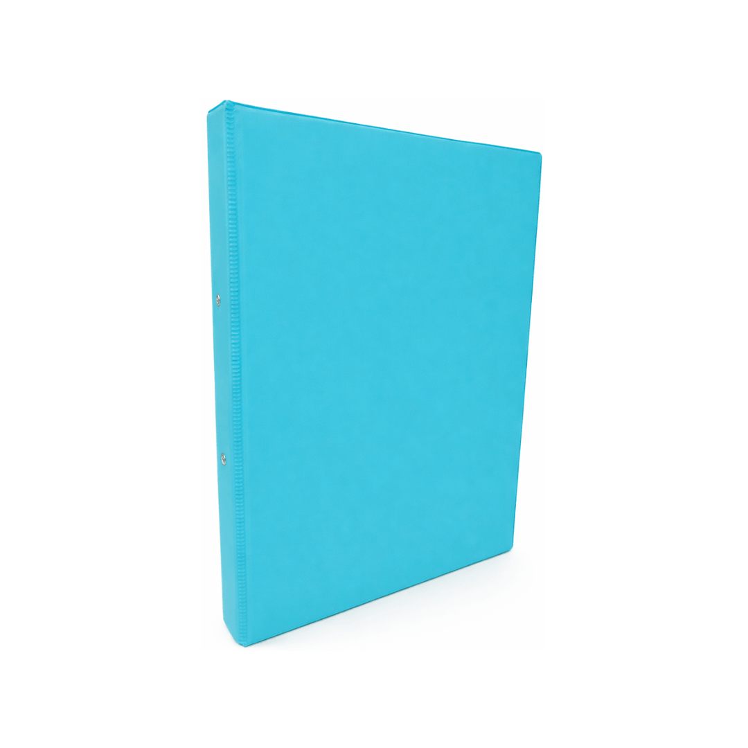 CARPETA 2 ANILLO TURQUESA TAMAÑO OFICIO