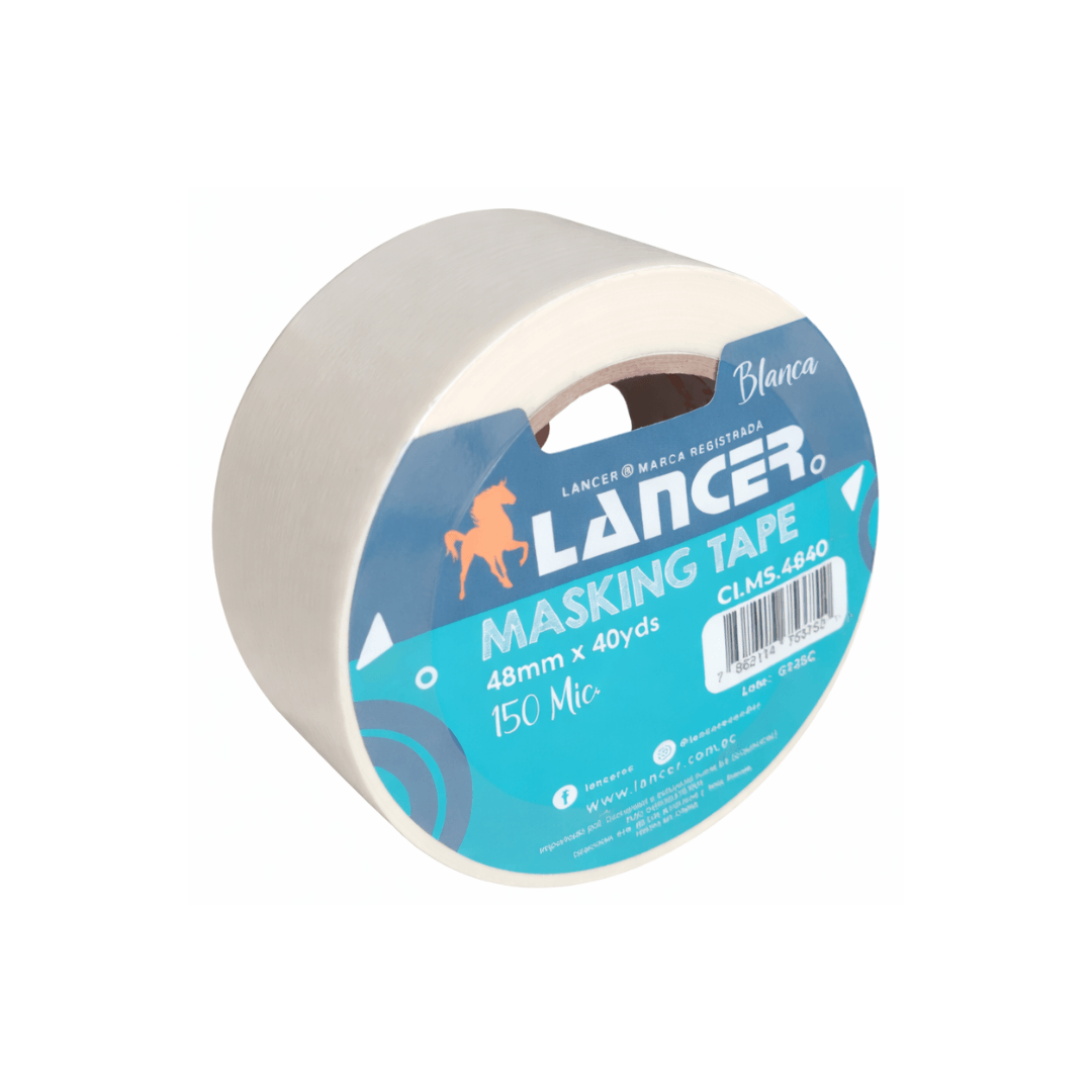 CINTA MASKING LANCER 48MM X 40 YARDAS