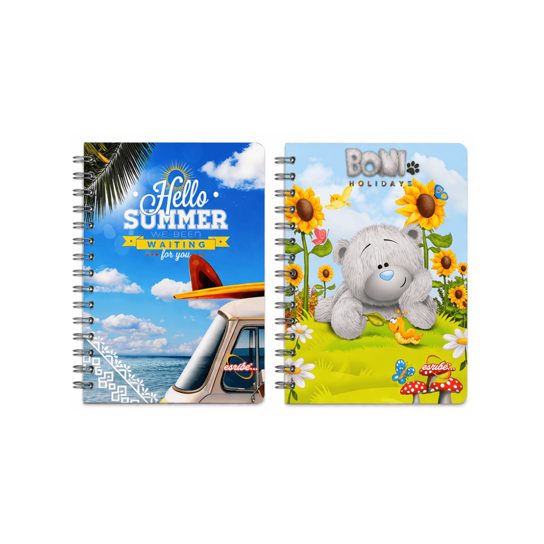 CUADERNO JUNIOR 2 LÍNEAS 100 HOJAS ESCRIBE