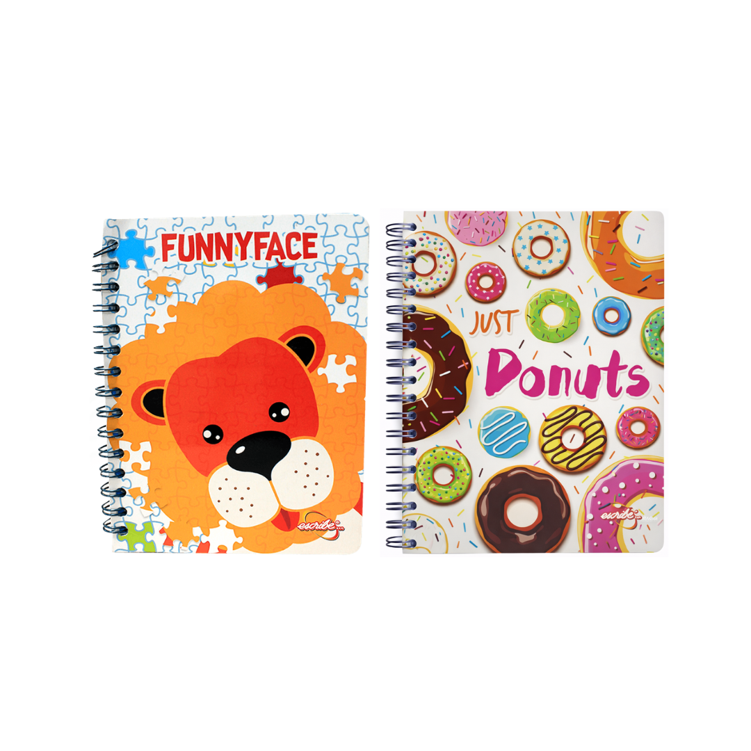 CUADERNO JUNIOR CUADROS 60 HOJAS ESCRIBE
