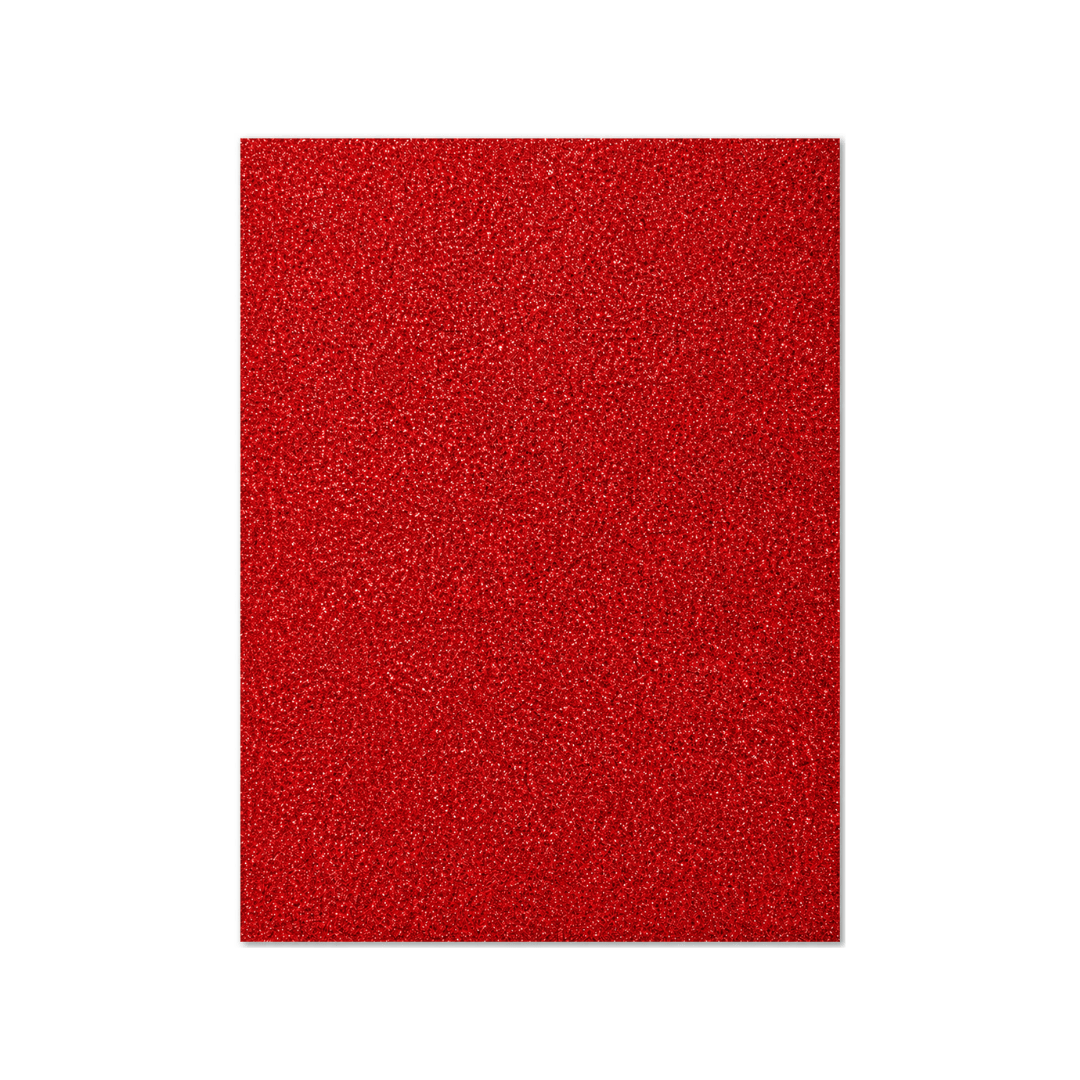 FOAMY ESCARCHADO ROJO 65X90CM  (FOMIX)