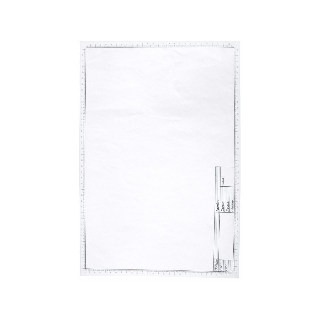 HOJAS A3 FORMATO DIBUJO TÉCNICO 120 GR BOND