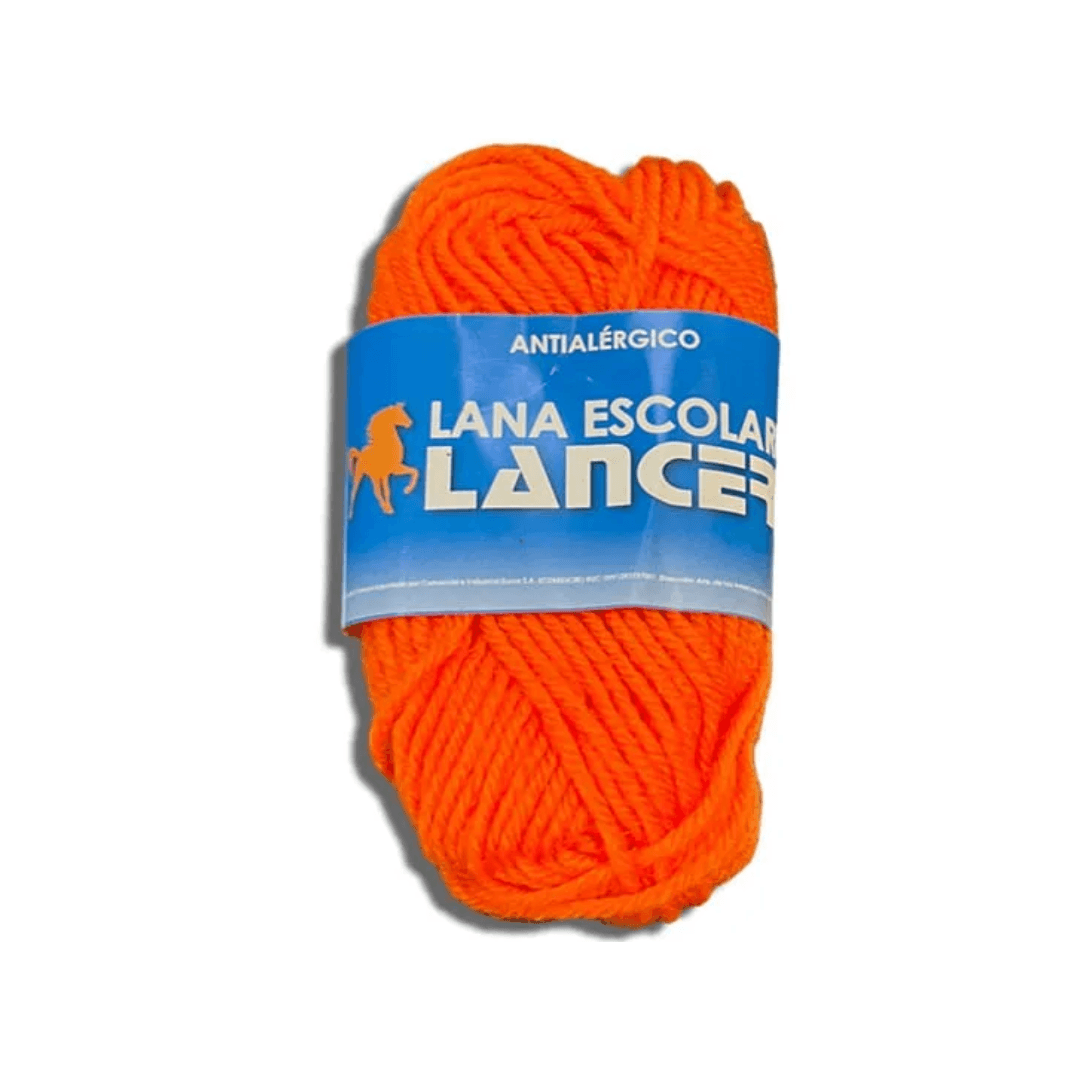 LANA ESCOLAR NARANJA