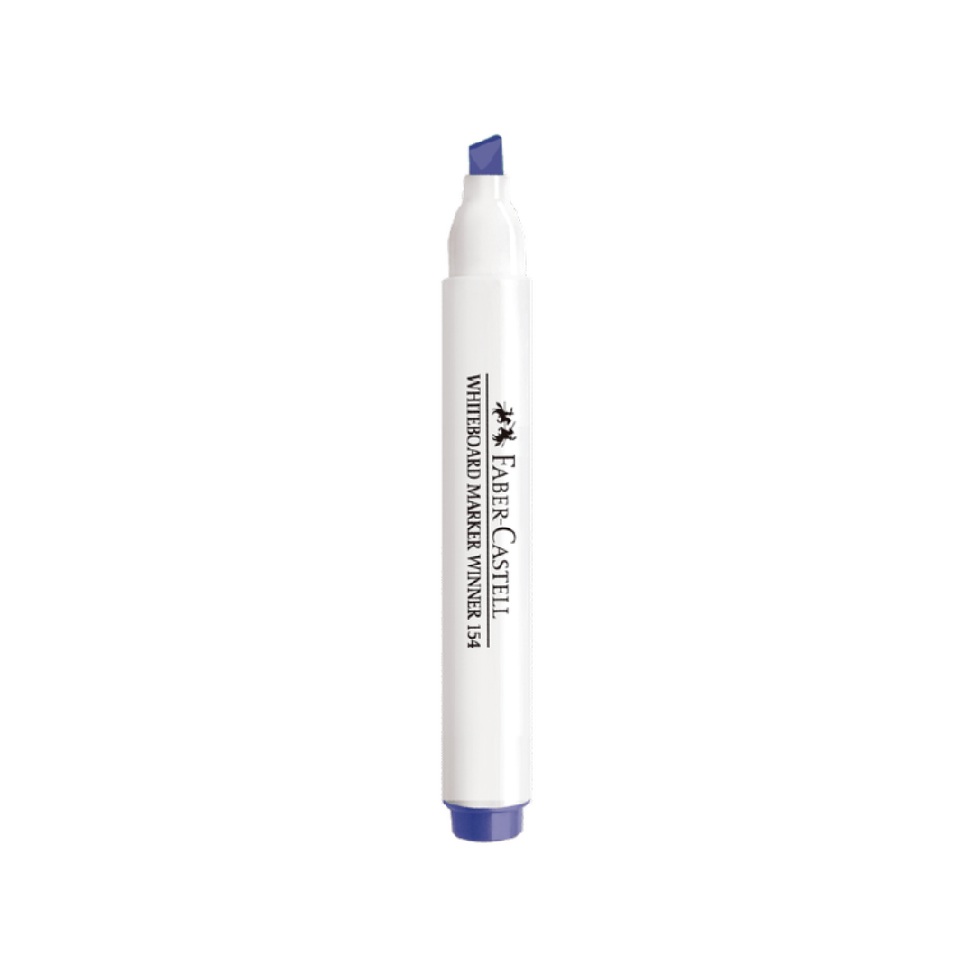 MARCADOR FABER CASTELL PIZARRA #154 P/BISEL AZUL-355451