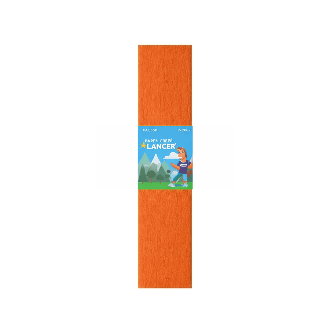 PAPEL CREPÉ LANCER NARANJA 80-15