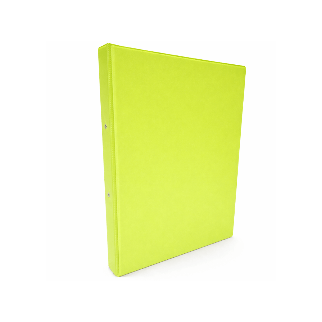 CARPETA 2 ANILLOS TAMAÑO OFICIO 505X320MM VERDE CLARO
