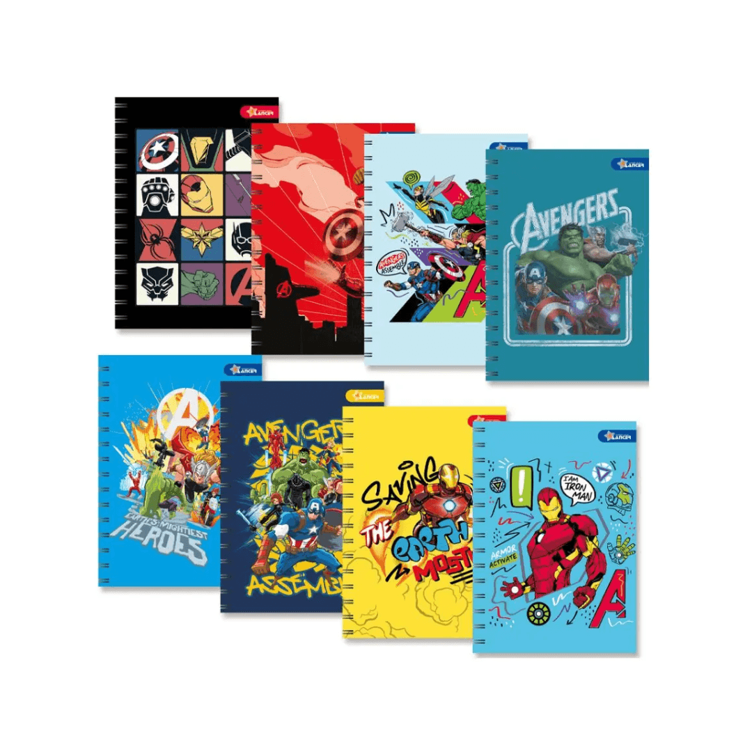 CUADERNO UNIVERSITARIO-AVENGERS 100HJ - CUADROS LANCER