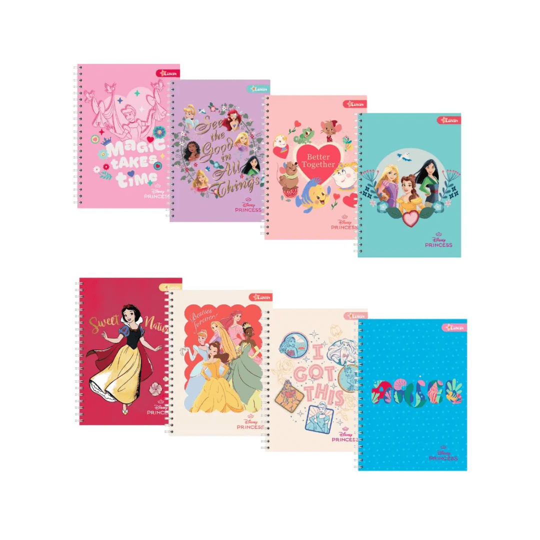 CUADERNO UNIVERSITARIO-PRINCESAS 100HJ - CUADRO LANCER