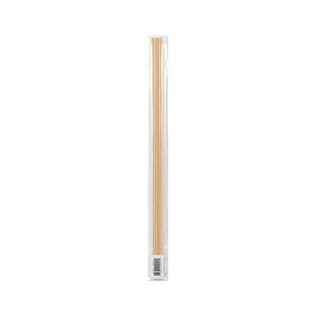 BALSA PALILLO GIBAGO REDONDO 1X1X600MM X10 PCS