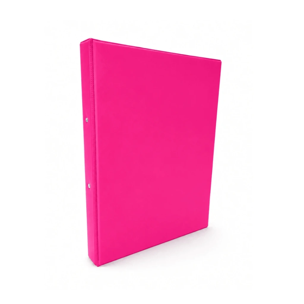 CARPETA 2 ANILLOS TAMAÑO OFICIO 505X320MM FUCSIA