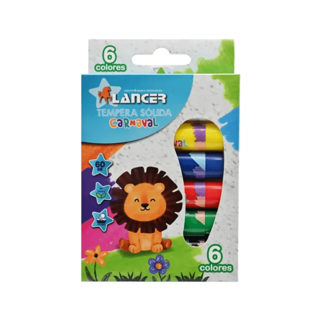 SET DE TEMPERAS SOLIDAS 60GRS