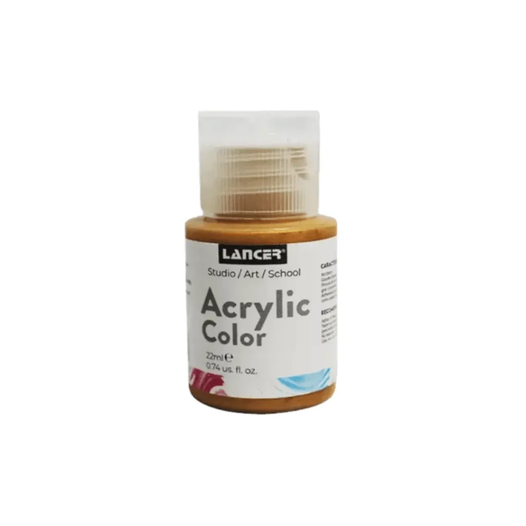 ACRYLIC COLOR- 22 ML DORADO