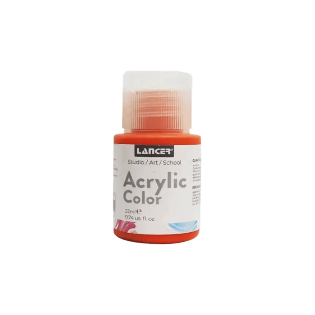ACRYLIC COLOR- 22 ML NARANJA