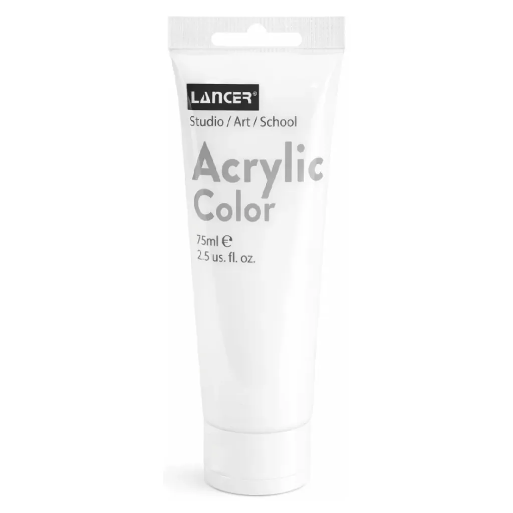 ACRYLIC COLOR- 75 ML BLANCO TITANIO