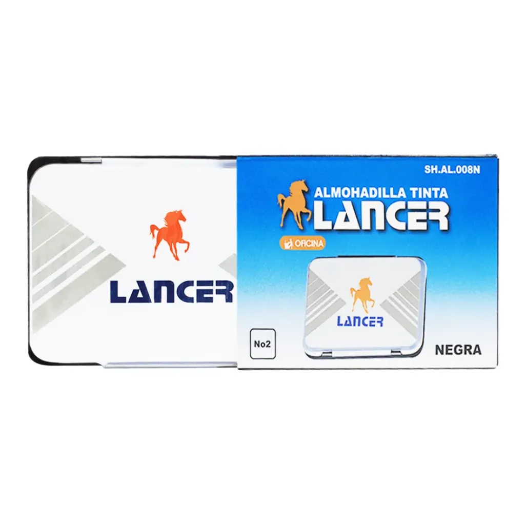 ALMOHADILLA LANCER TINTA NEGRA