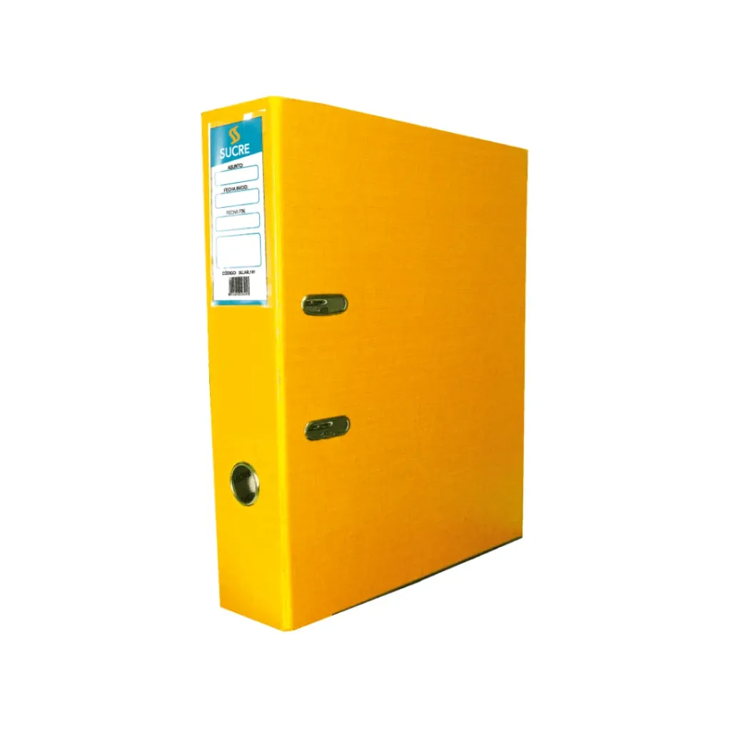 ARCHIVADOR SUCRE T/OFICIO AMARILLO