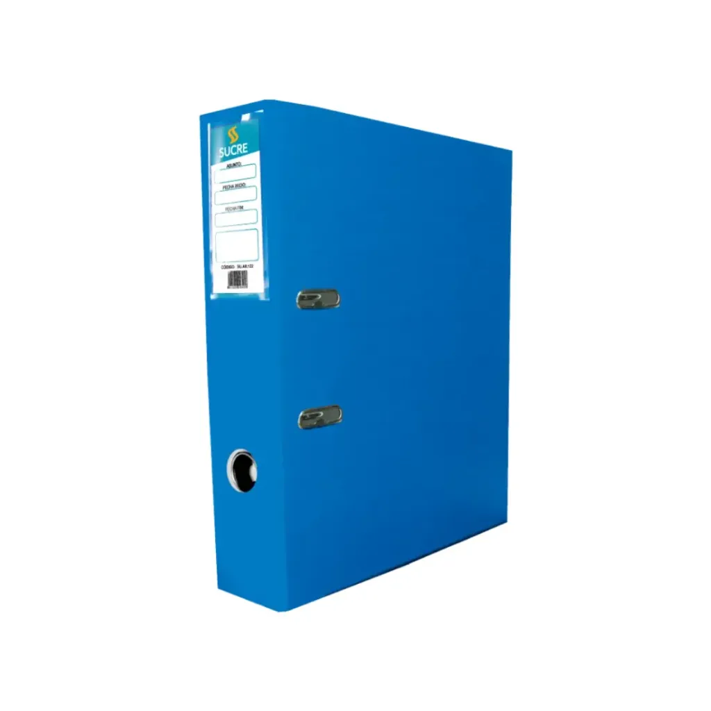 ARCHIVADOR SUCRE T/OFICIO AZUL OSCURO