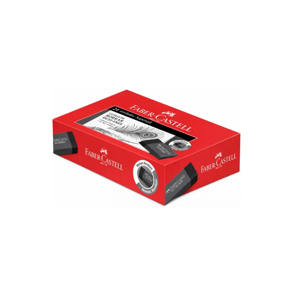 BORRADOR FABER SUPER SOFT NEGRO # SOFTBOR