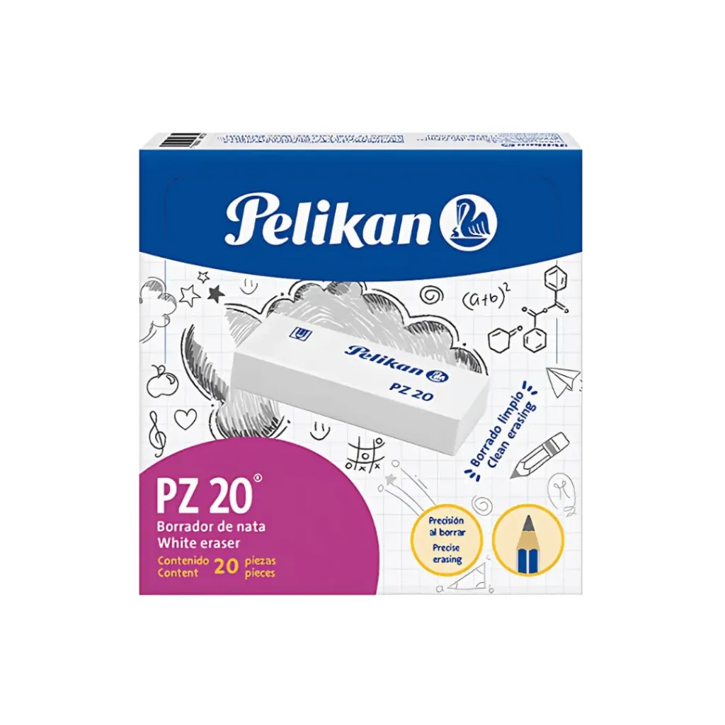 BORRADOR BLANCO PELIKAN PZ-20