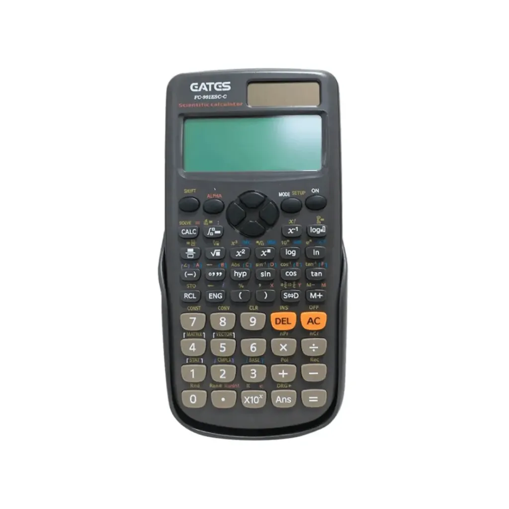 CALCULADORA EATES CIENTIFICA 417 FUN 991ESC-CBW CAFE 84MMX165MM