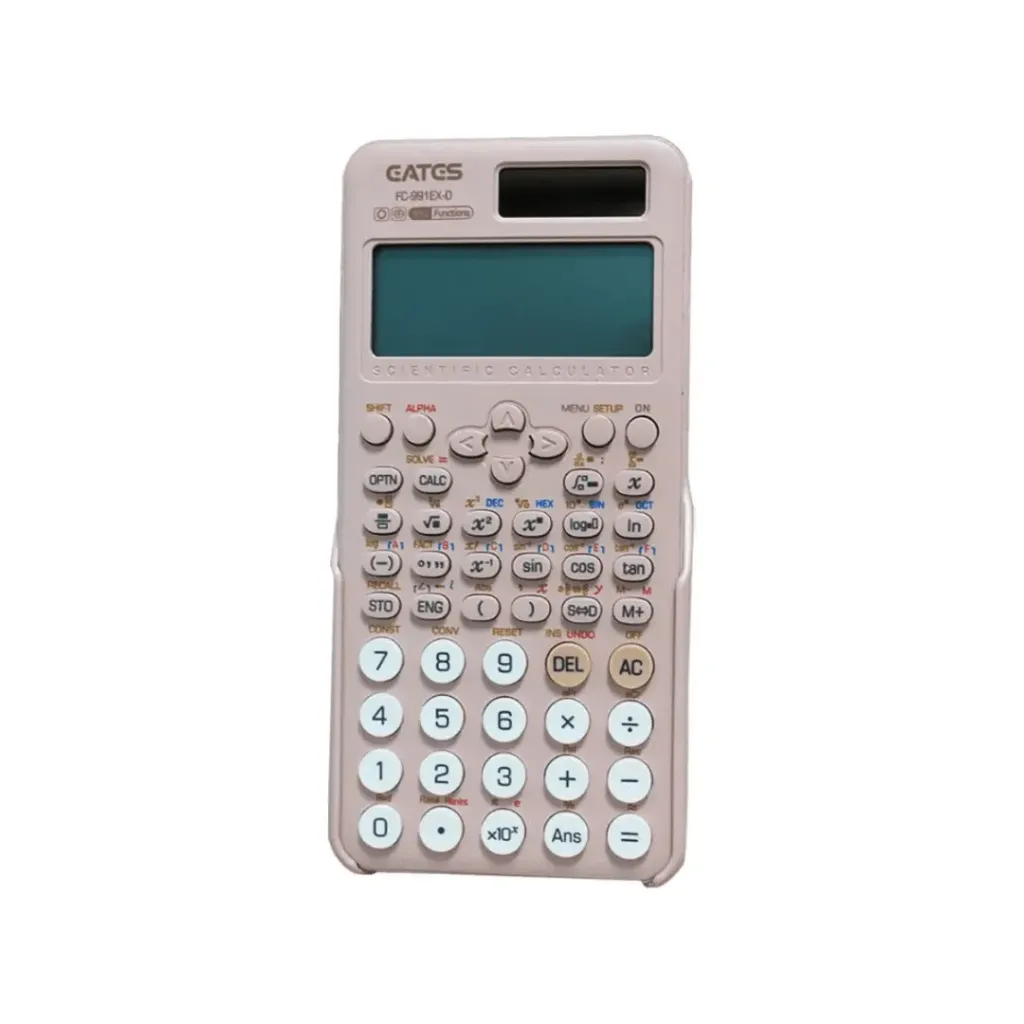 CALCULADORA EATES CIENTIFICA 552 FUN 991EX-DPK ROSADA 80MMX164MM