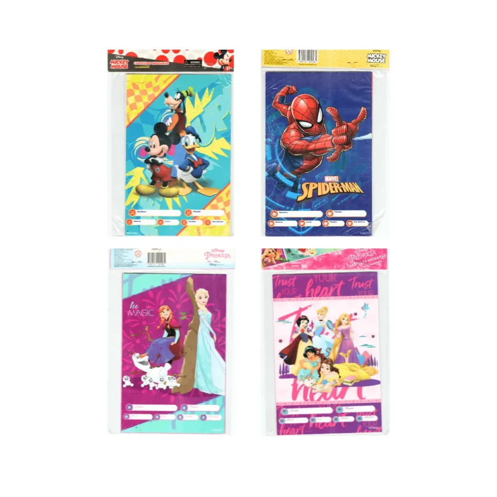 CARATULA GRANDE X10 UNIDADES