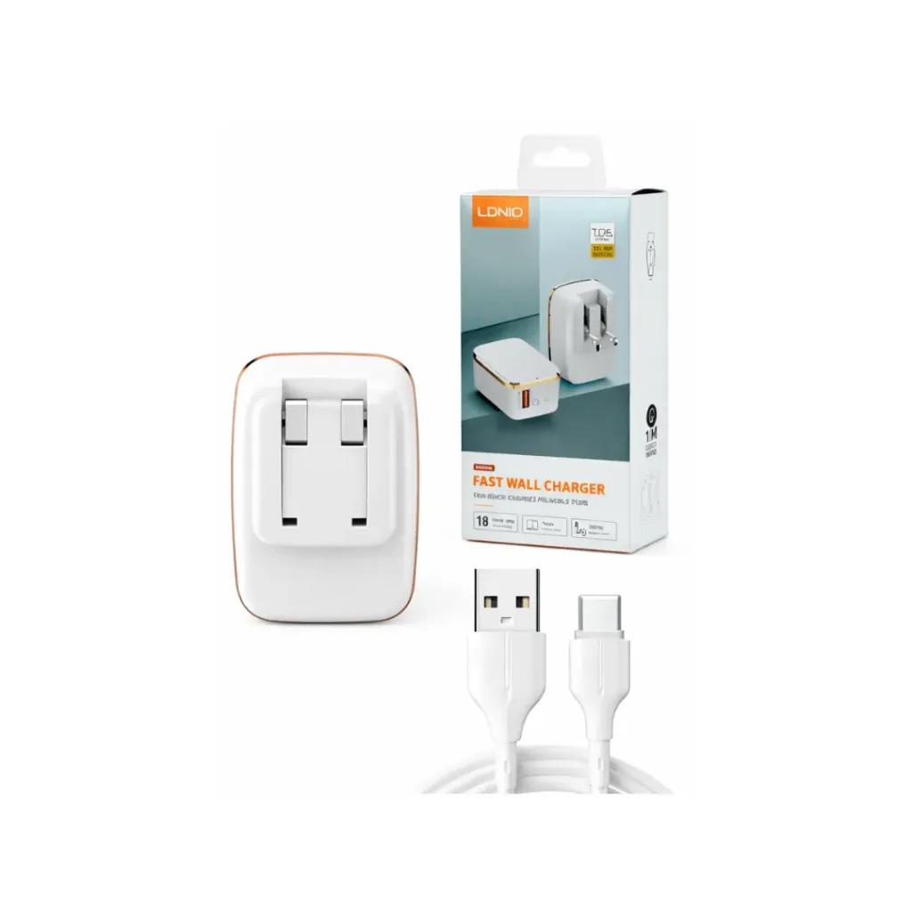 CARGADOR LDNIO A1204Q 18W - USB + TC