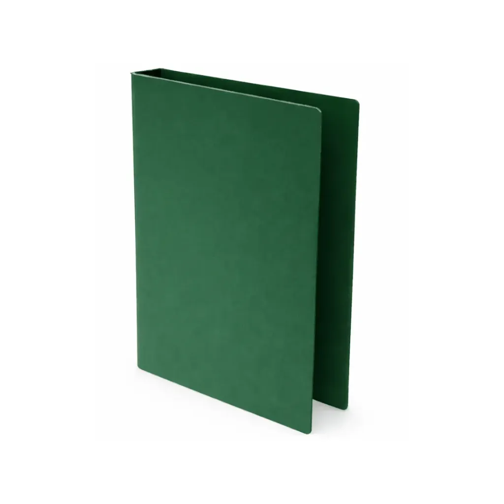 CARPETA 2 ANILLOS TAMAÑO CUADERNO VERDE OSCURO GENERICO