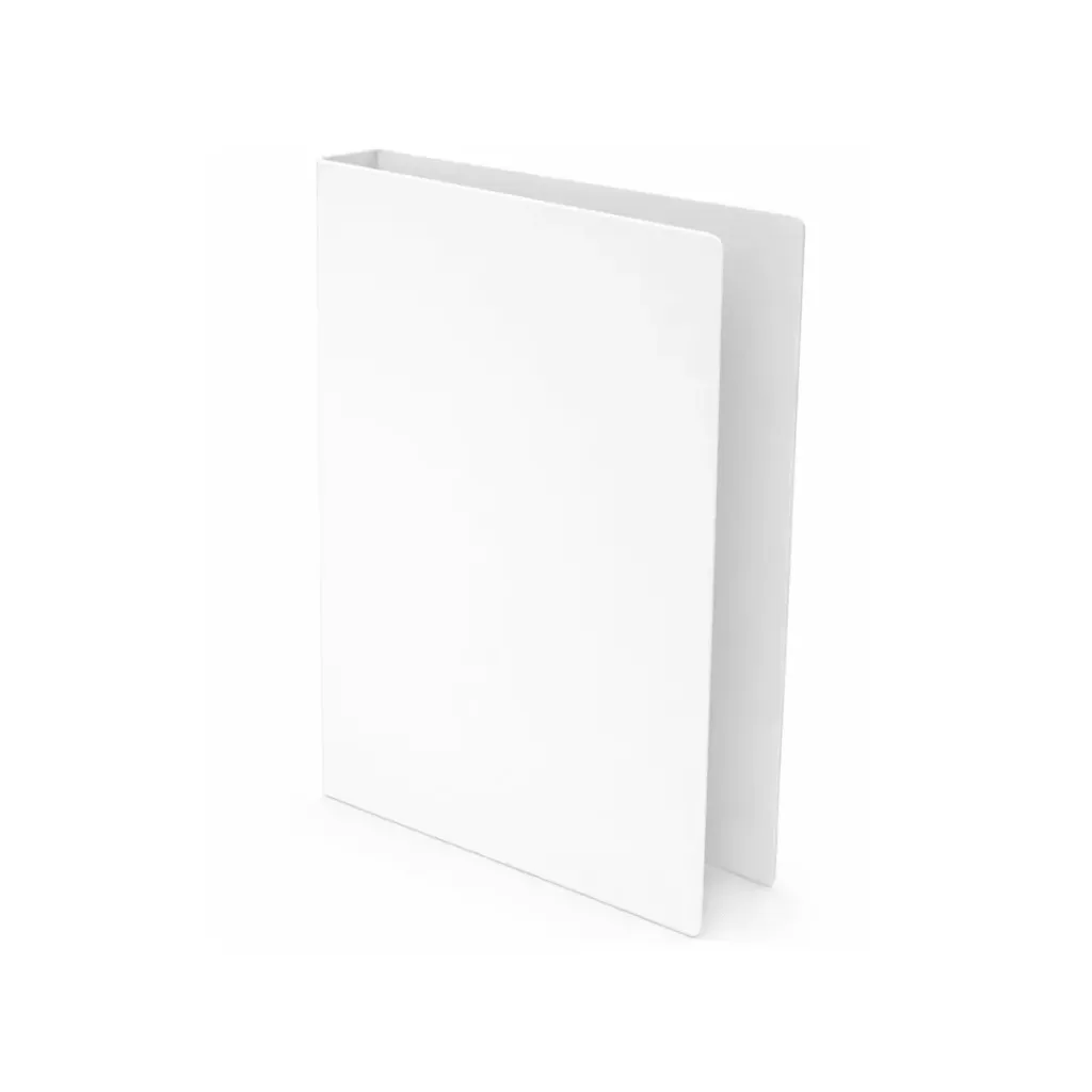 CARPETA 2 ANILLOS TAMAÑO CUADERNO 380X220MM BLANCA LANCER