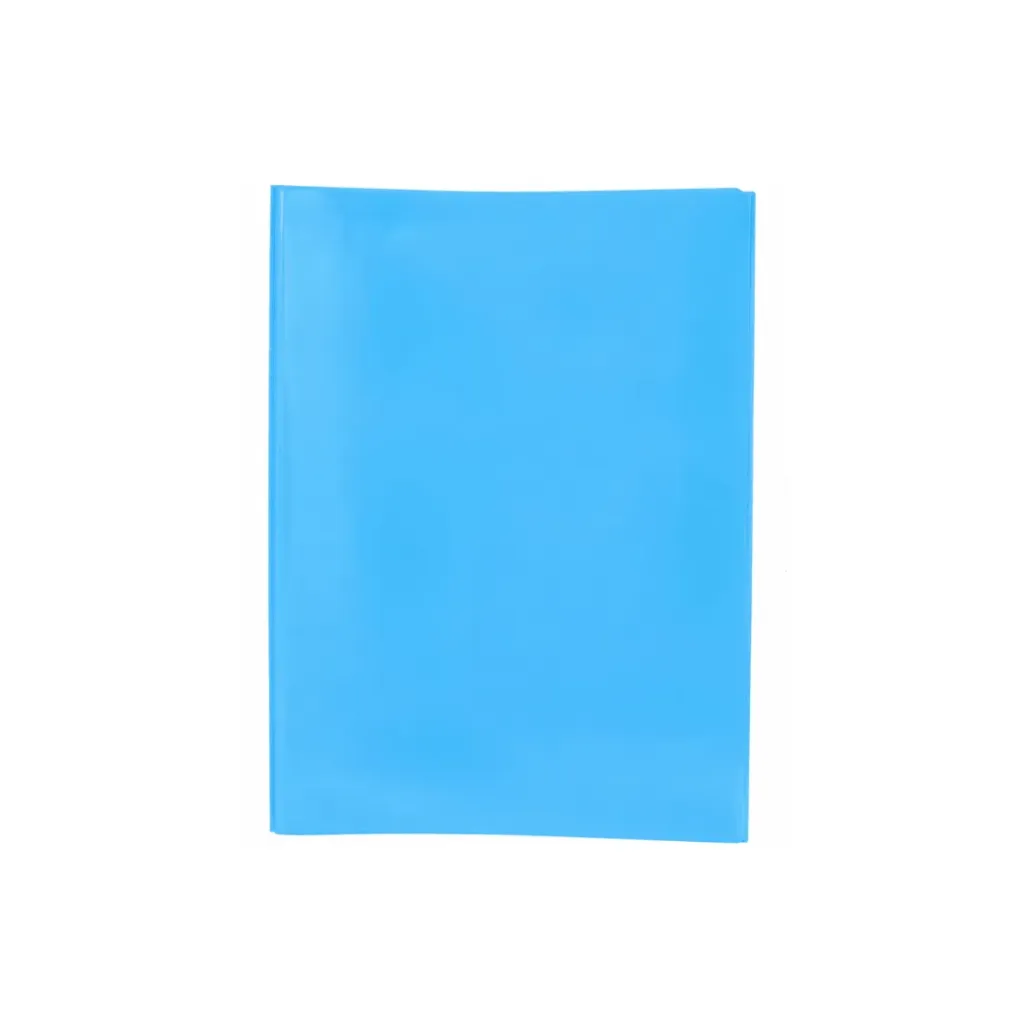 CARPETA PLÁSTICA SENCILLA TAMAÑO OFICIO CELESTE