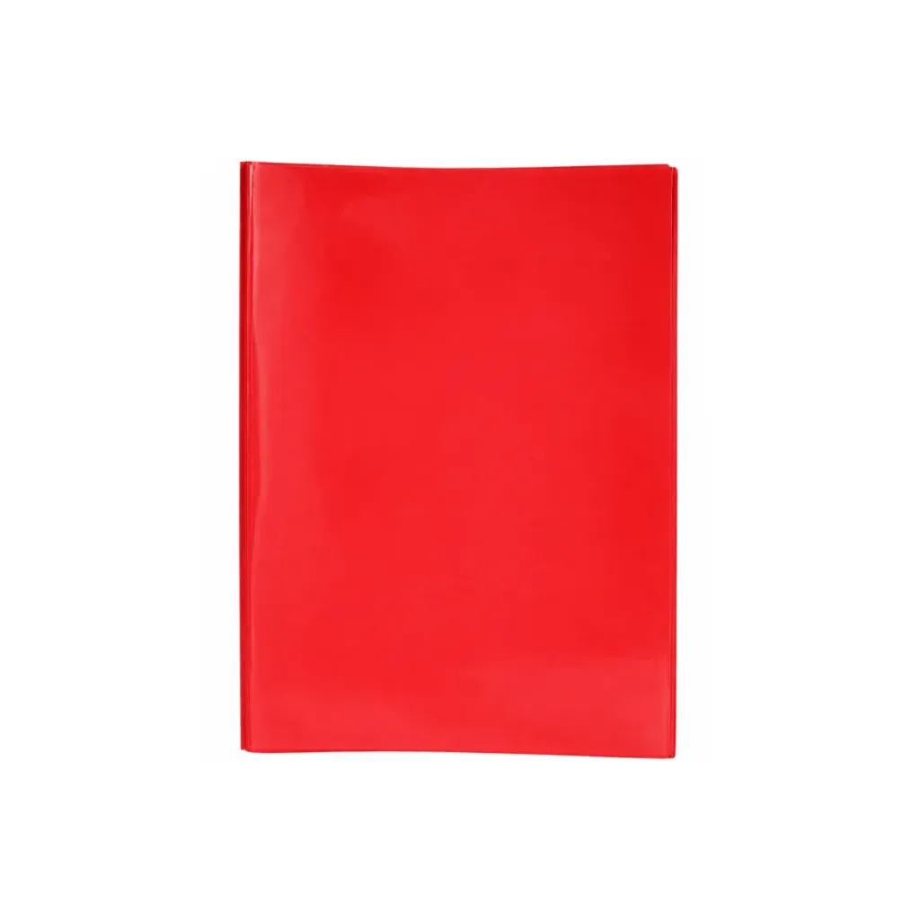CARPETA PLASTICA SENCILLA TAMAÑO OFICIO ROJO