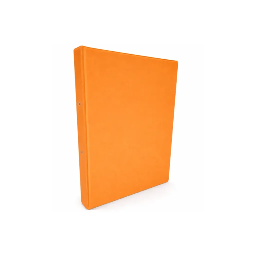 CARPETA 2 ANILLOS TAMAÑO OFICIO 505X320MM NARANJA