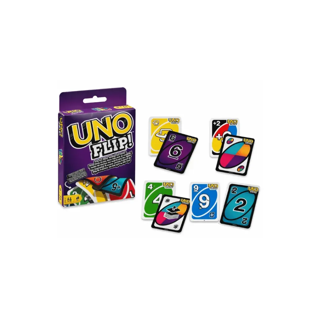 CARTAS UNO FLIP 5 MEDIDA 8.7CM X 5.7CM AA-220