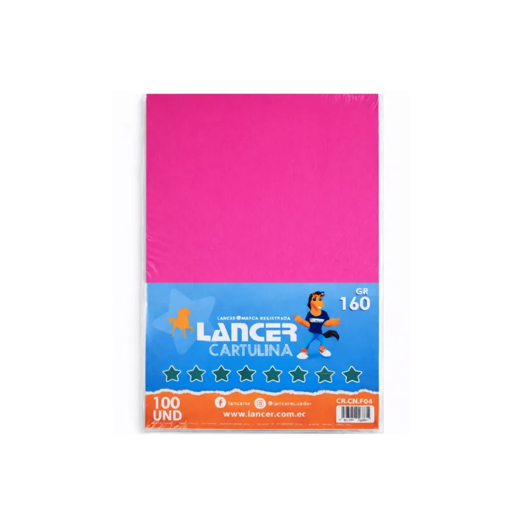 CARTULINA IRIS A4 FUCSIA 160GR