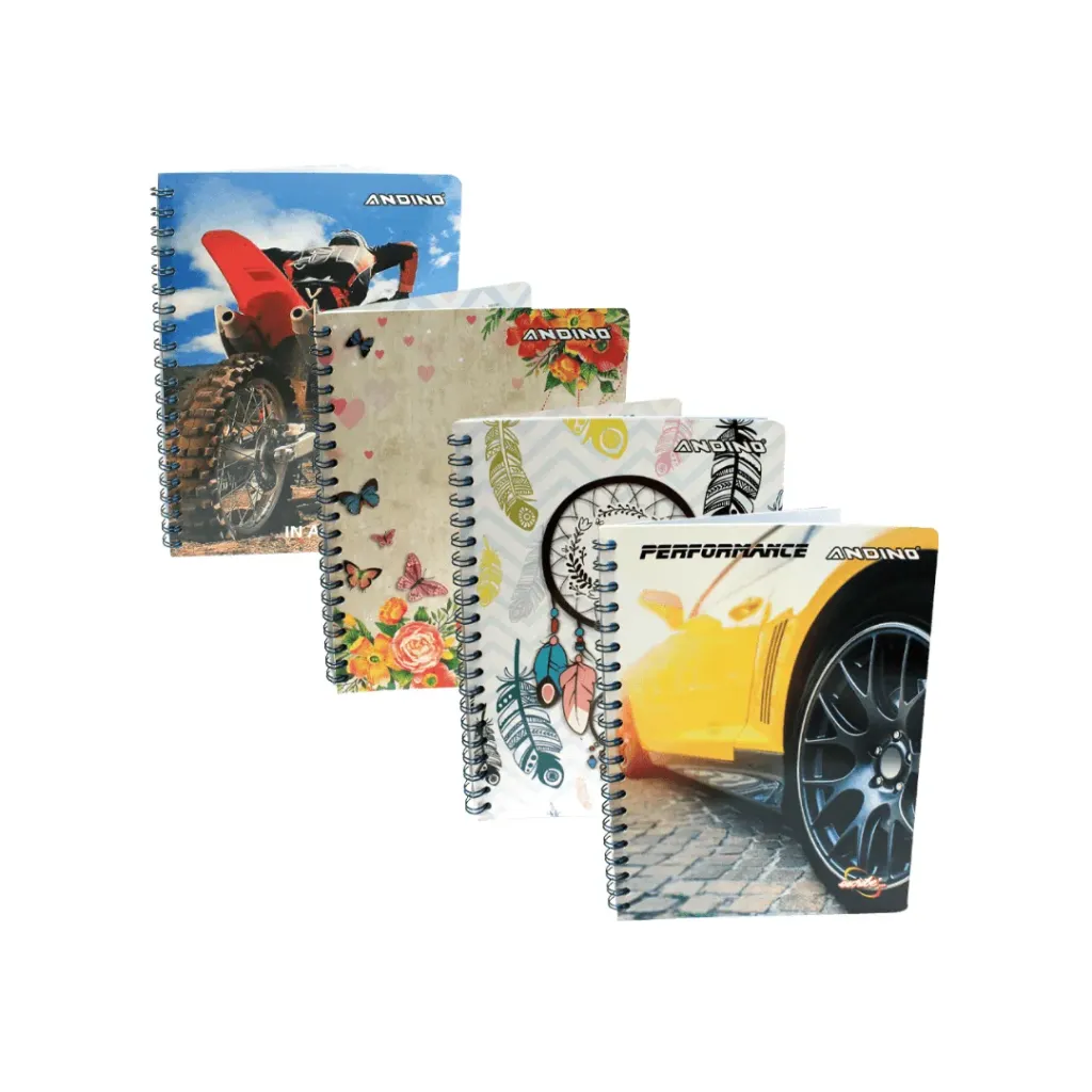 CUADERNO UNIVERSITARIO 2 LÍNEAS 100 HOJAS ESCRIBE ANDINO