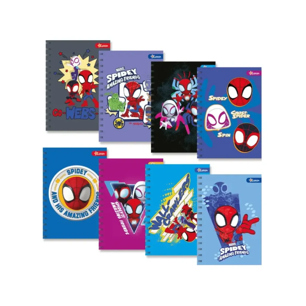 CUADERNO UNIVERSITARIO SPIDEY 100HJ - CUADROS LANCER