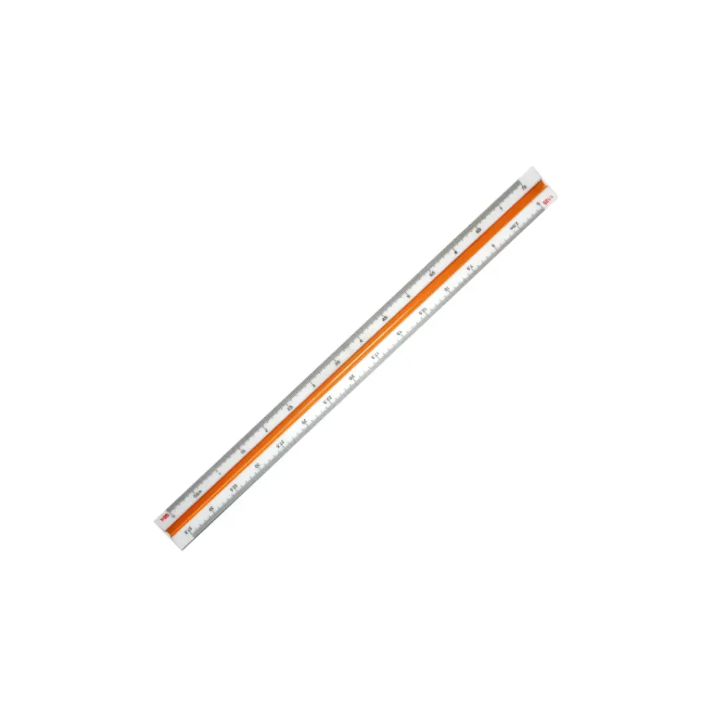 ESCALÍMETRO LANCER PLÁSTICO DE  30 CM