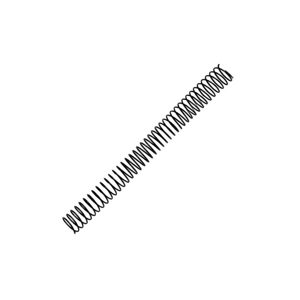 ESPIRAL PLÁSTICO A4 - 22MM NEGRO - 200 HOJAS