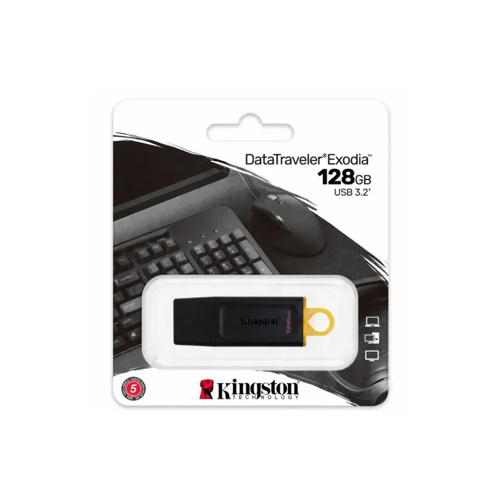 FLASH MEMORY KINGSTON DTX/128GB 128GB USB 3.2 DATATRAVELER EXODIA