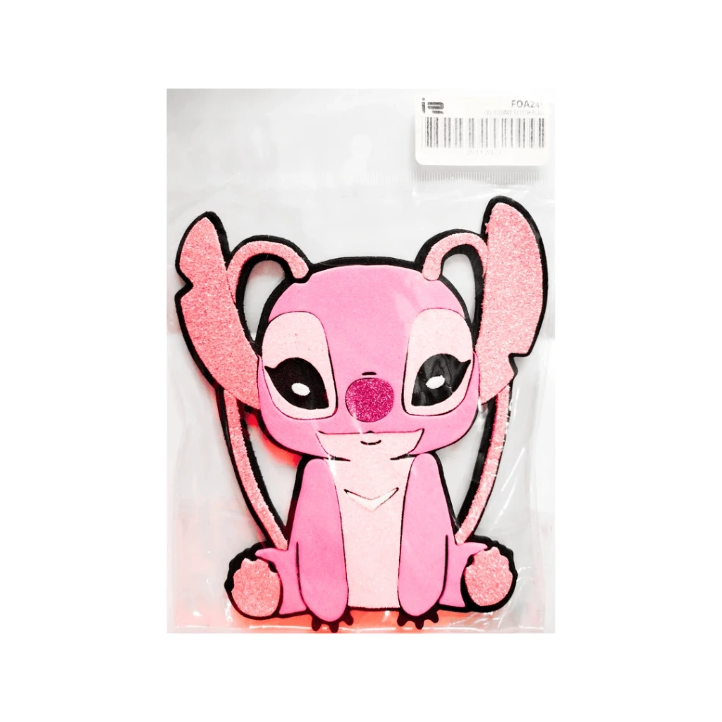 FOAMY FIGURA 3D STITCH ROSA/ANGEL R. F032