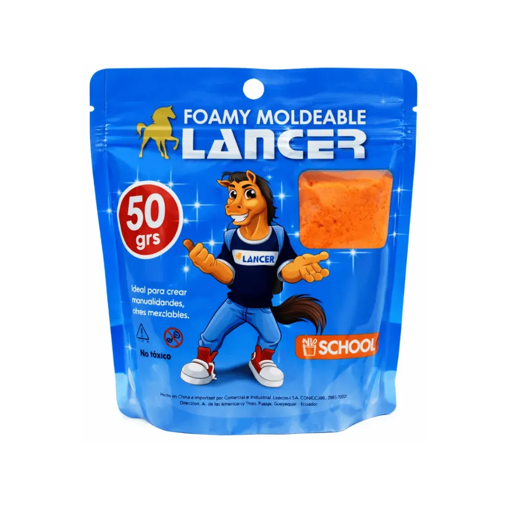 FOAMY MOLDEABLE 50GR NARANJA LANCER (FOMIX)