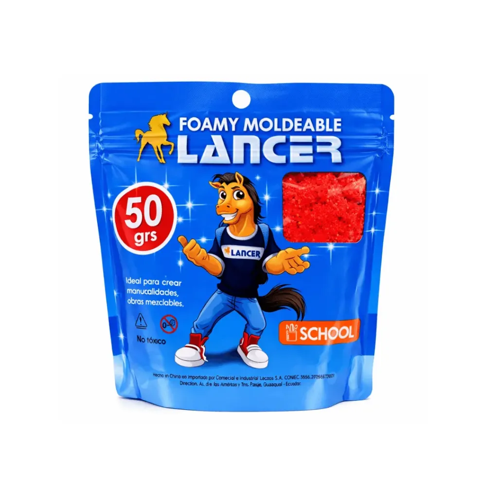 FOAMY MOLDEABLE 50GR ROJO LANCER (FOMIX)