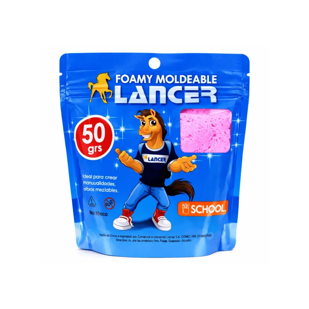 FOAMY MOLDEABLE 50GR ROSADO LANCER (FOMIX)
