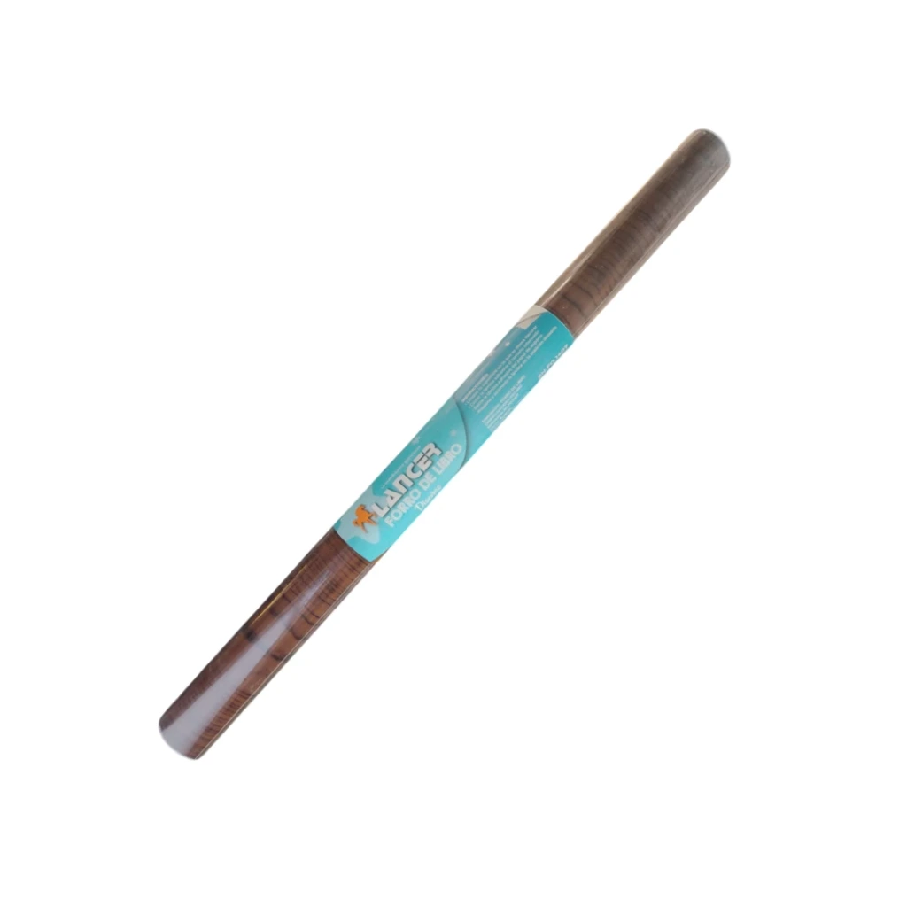 FORRO DE LIBRO MADERA OSCURO 3MTS SH.FO.1407 (PAPEL CONTACT)