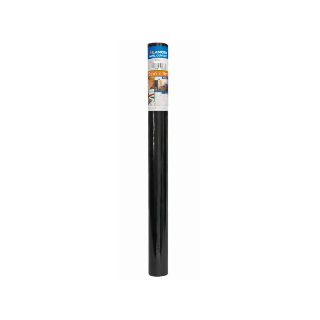 FORRO DE LIBRO NEGRO 3 METROS (PAPEL CONTACT)
