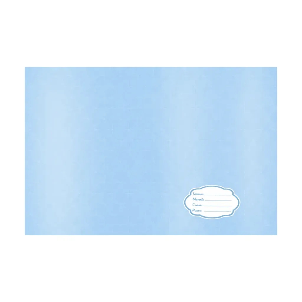 FORRO DE PAPEL CELESTE