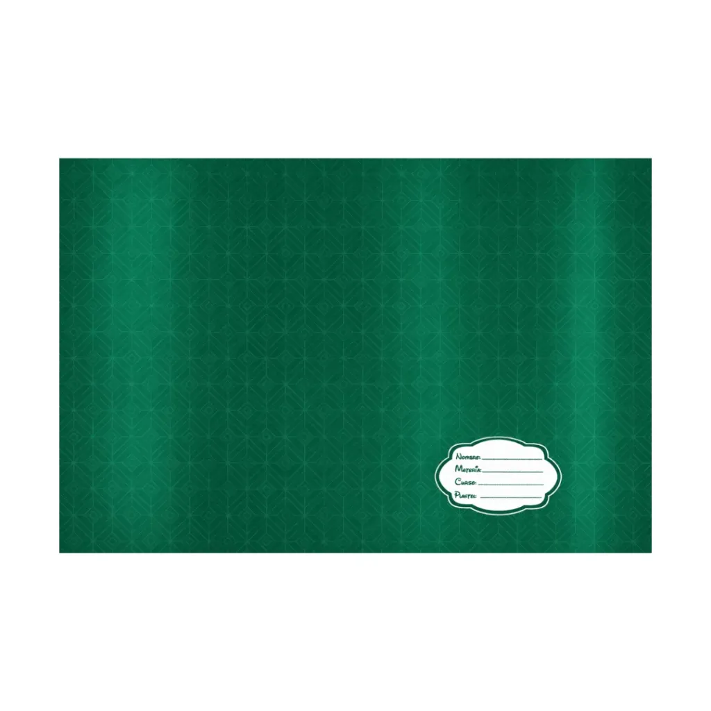 FORRO DE PAPEL VERDE OSCURO