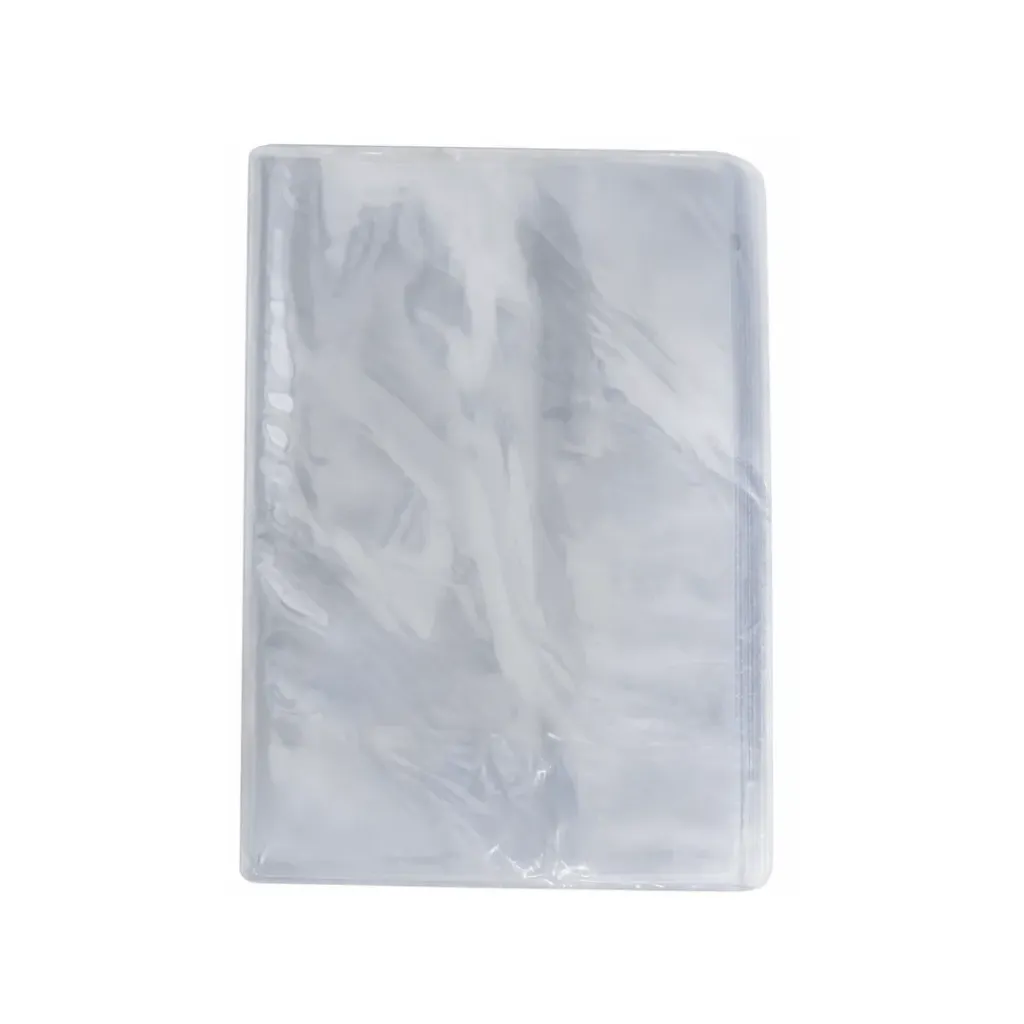 FORRO TRANSPARENTE GRUESO 0.13MM COSIDO PLÁSTICO (MEDIANO)